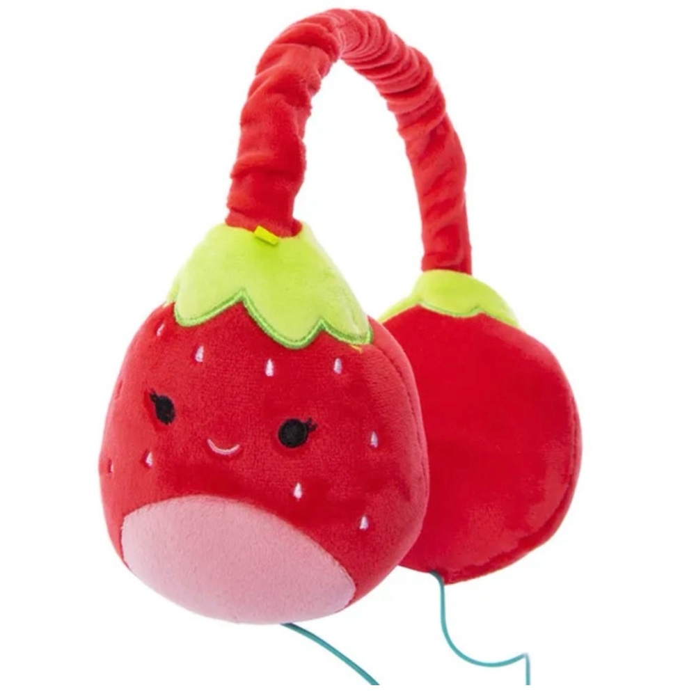 Scarlett the Strawberry Squishmallow Headphones